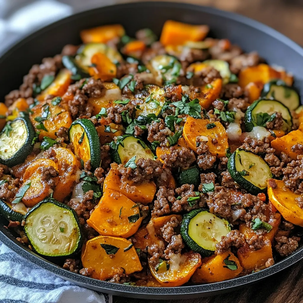 A bowl of meat and vegetables.