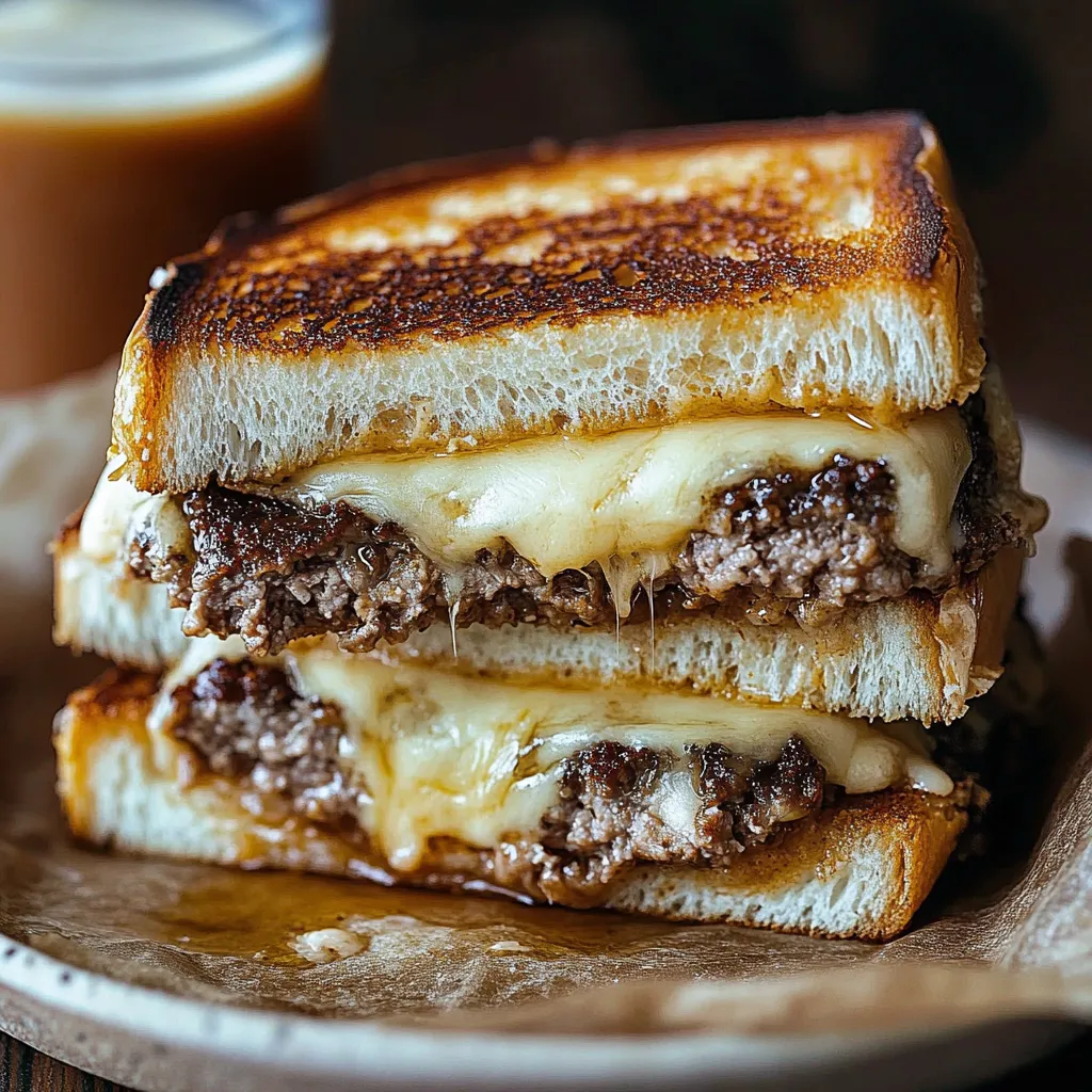 A sandwich with cheese and meat on it.