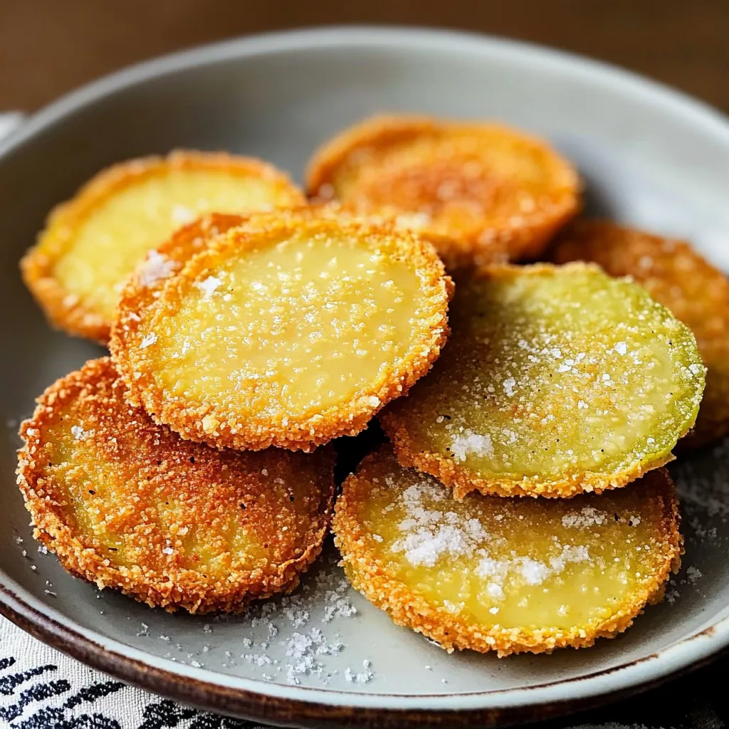 Golden Crispy Green Tomatoes