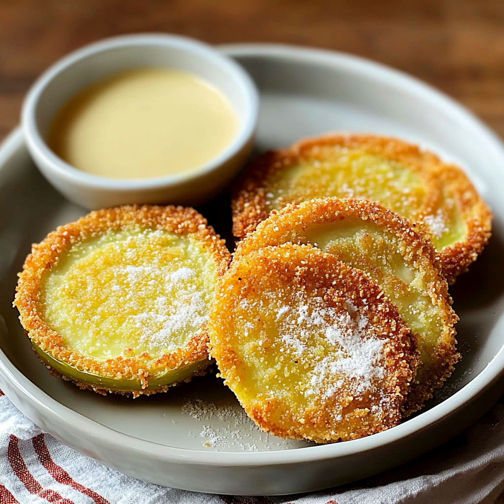Crispy Southern Fried Green Tomatoes