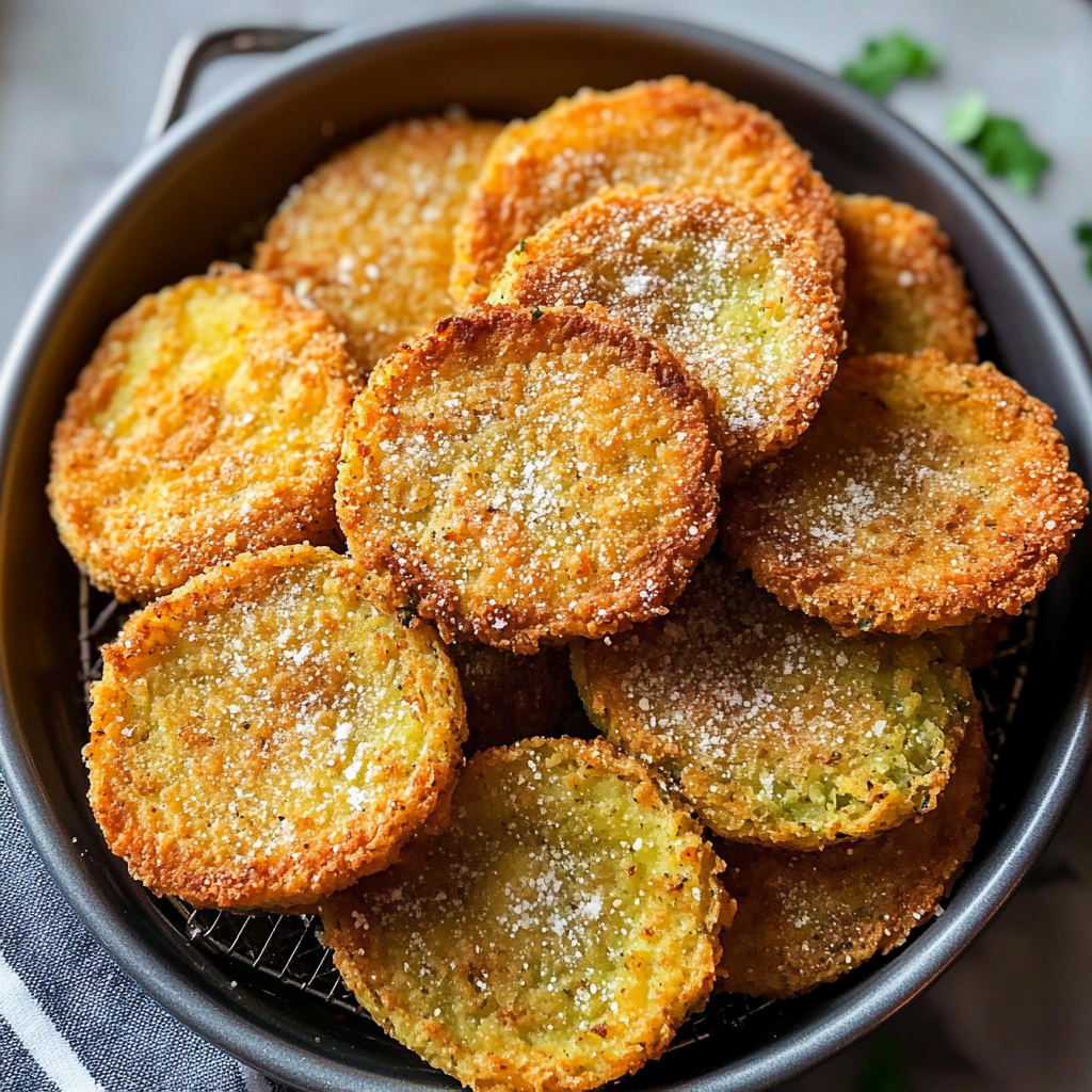 Crispy Southern Fried Green Tomatoes