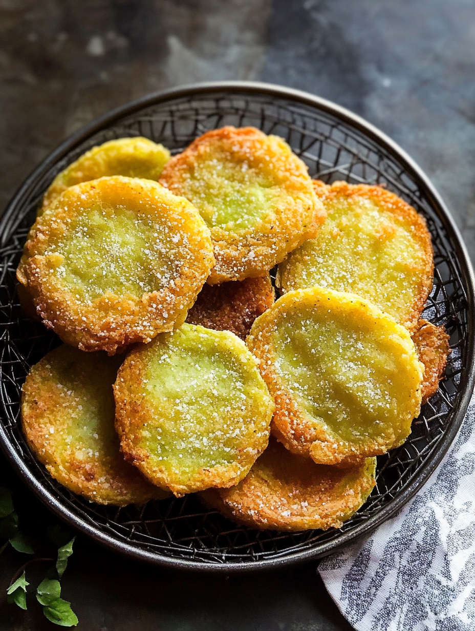 Crispy Southern Fried Green Tomatoes
