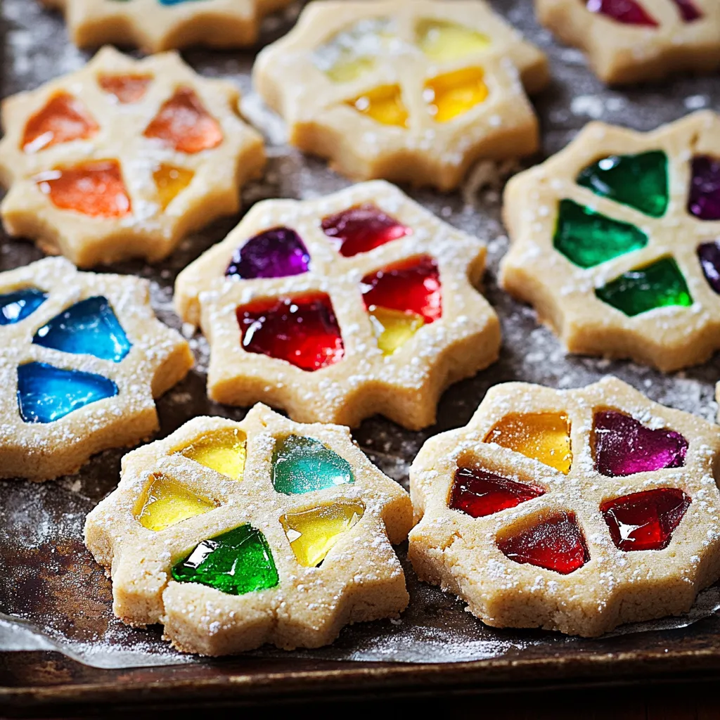 Glass Window Cookies