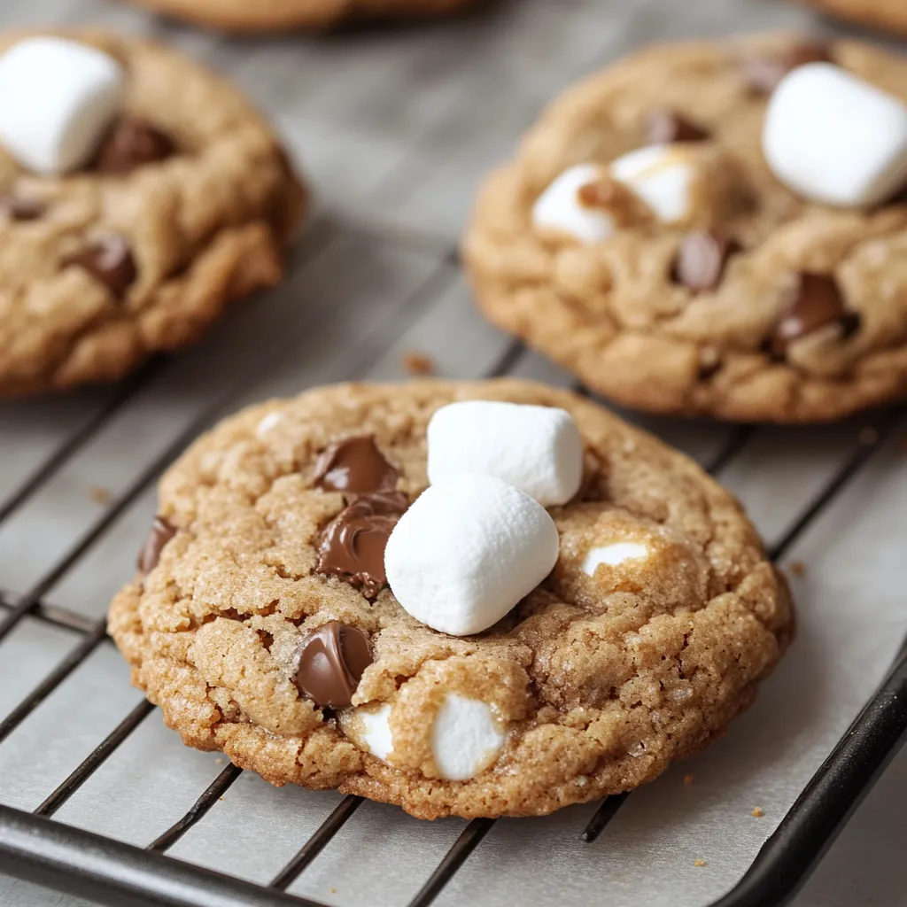 Soft S’mores Cookies