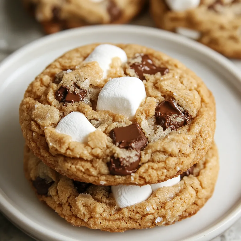 Easy S'mores Cookies