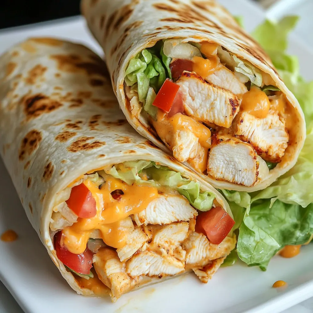 Chipotle Ranch Chicken Burrito