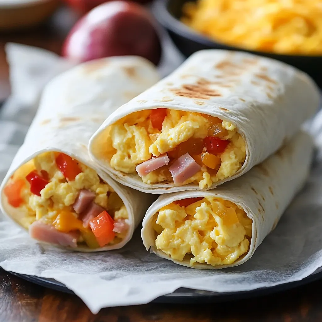 Freezer Friendly Breakfast Burritos