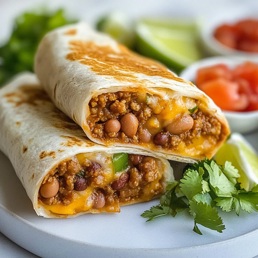 Bean and Cheese Burritos