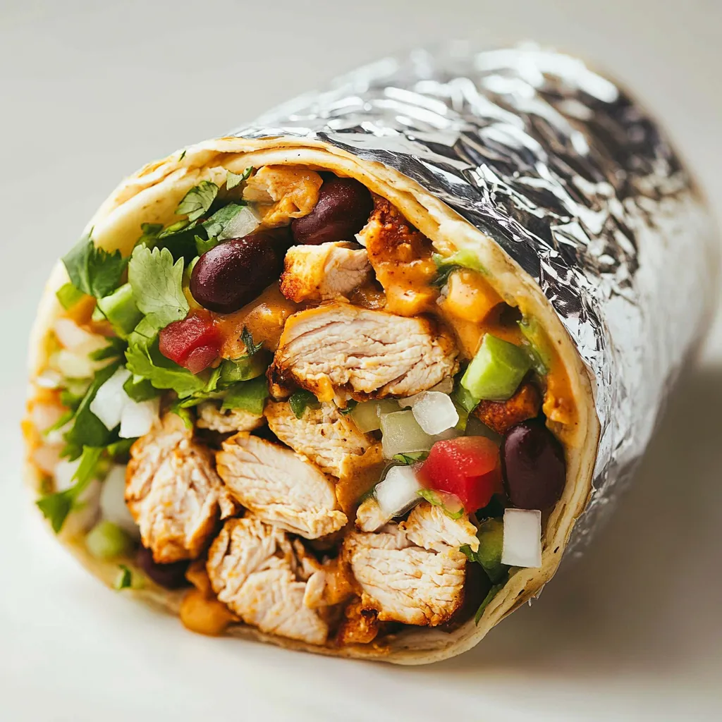 Chipotle Chicken Burrito