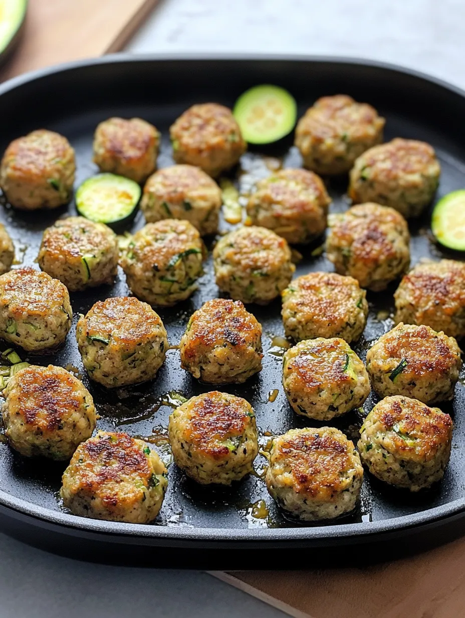 Chicken Zucchini Meatballs