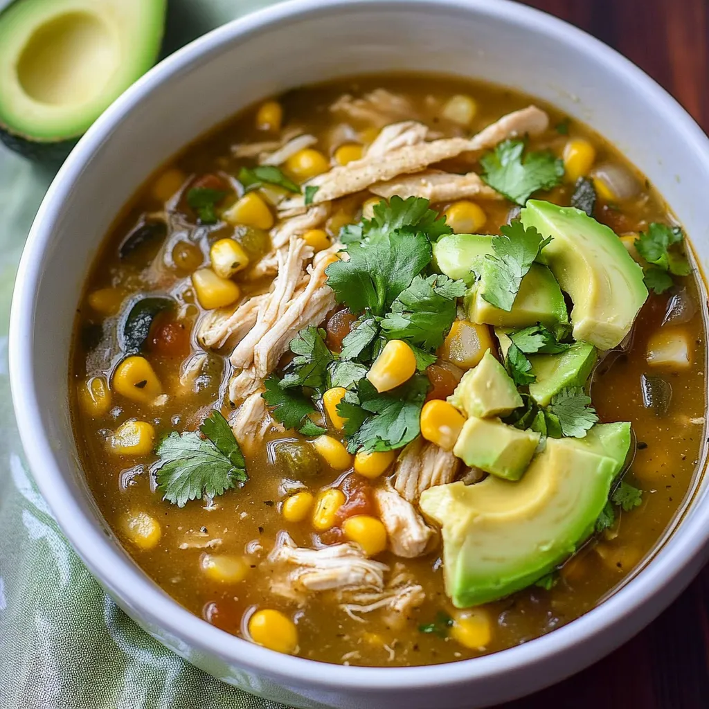 Easy Green Chicken Chili