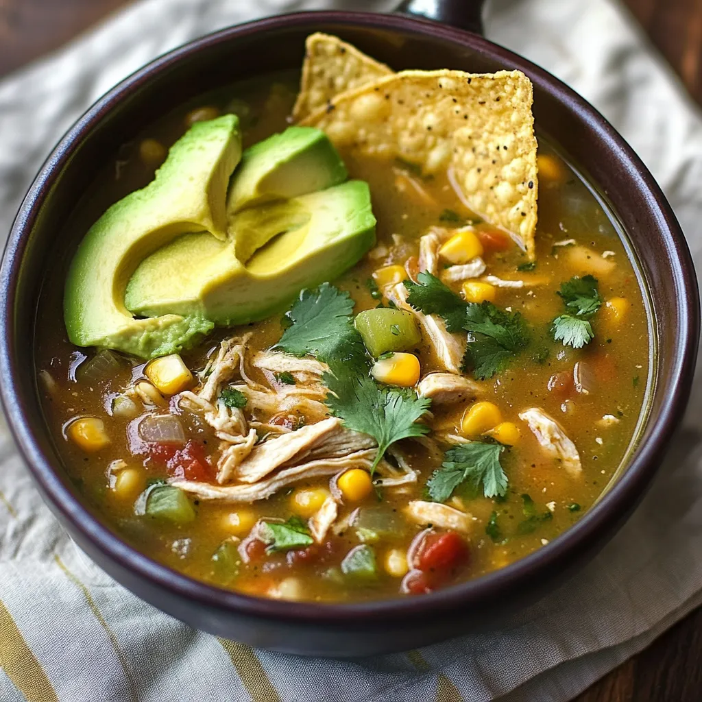Easy Green Chicken Chili