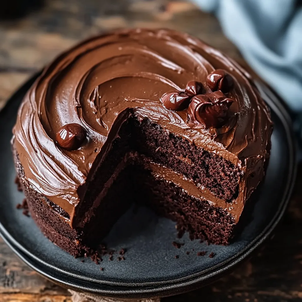 One-Bowl Chocolate Cake