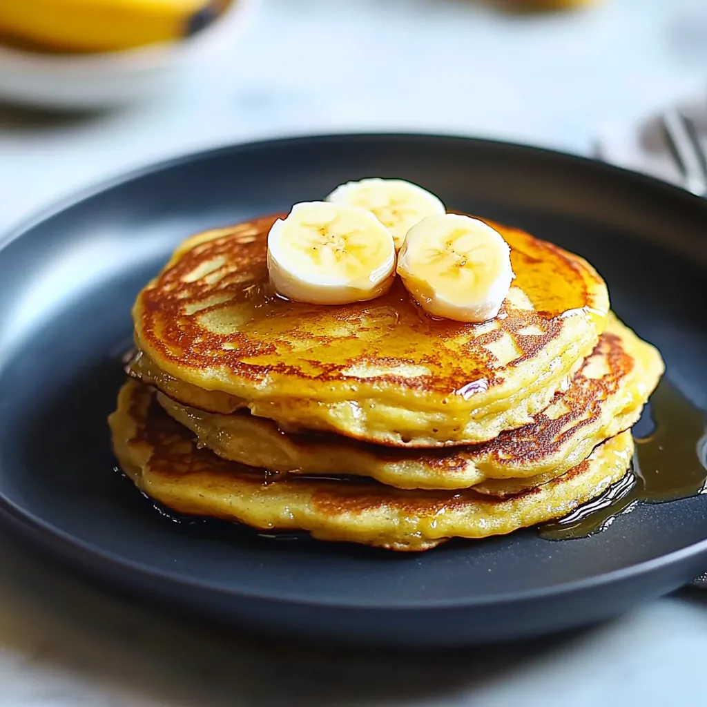 Simple Banana Pancakes