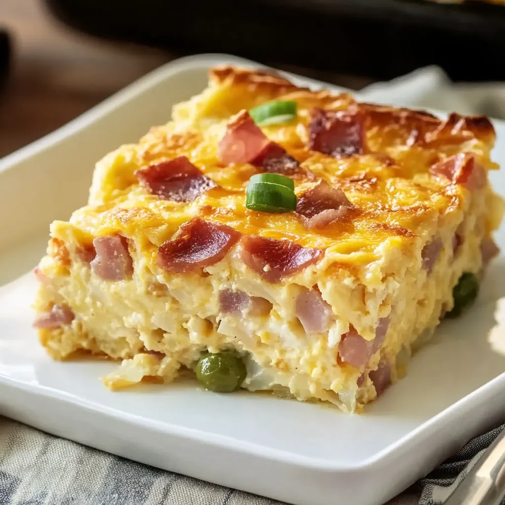 Hashbrown Ham Casserole