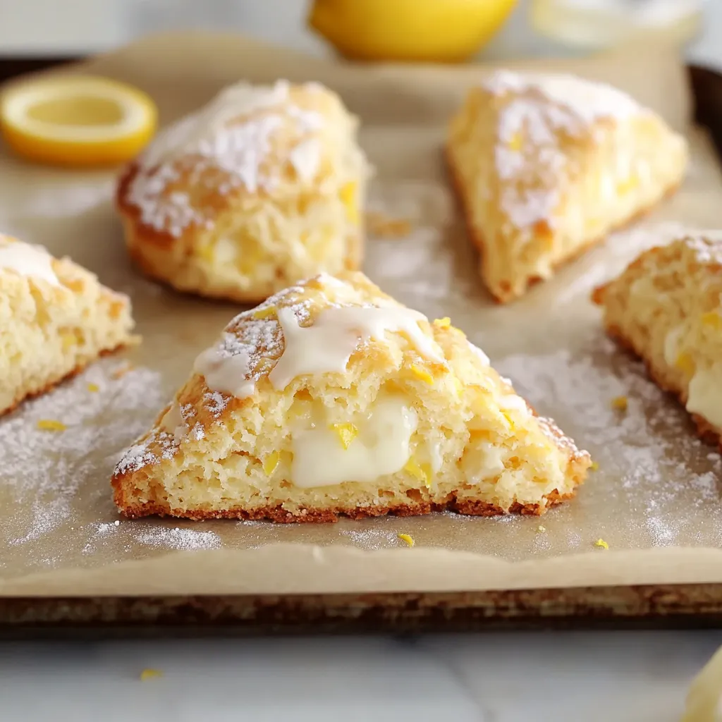 Tasty Lemon Scones