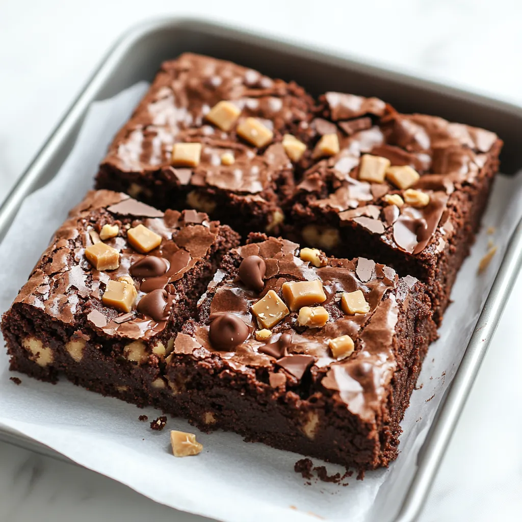 Toffee Brownies