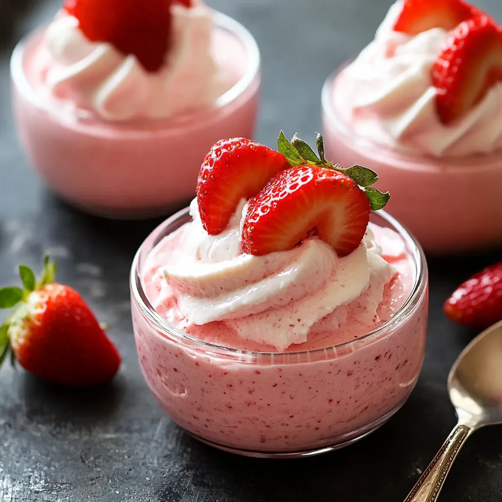 Strawberry Mousse
