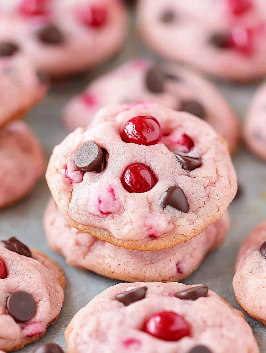 Maraschino Cherry Cookies