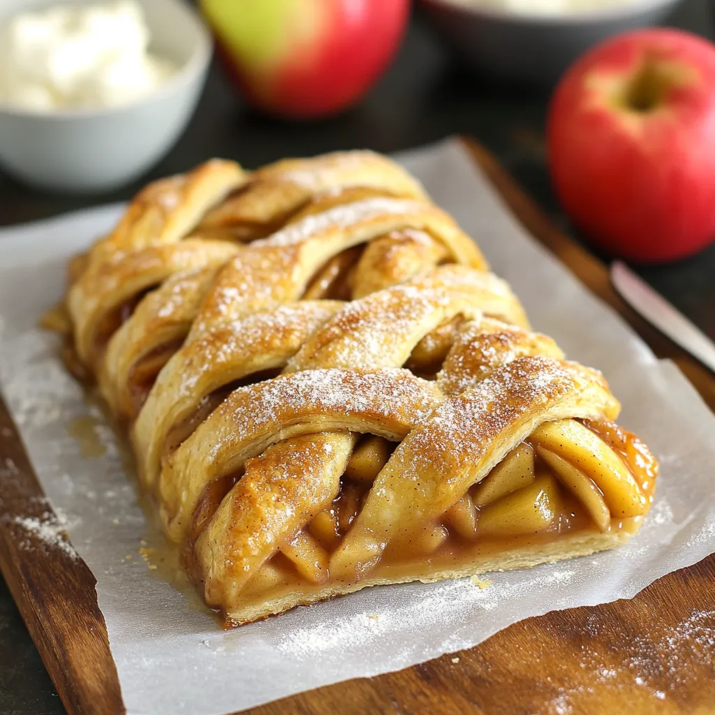 Easy Braided Apple Pie