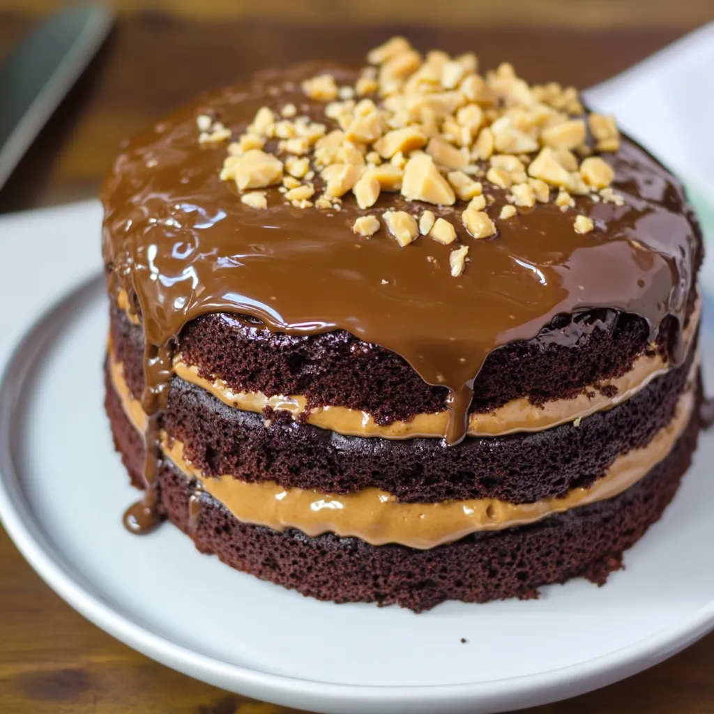 Caramel Chocolate Cake Recipe
