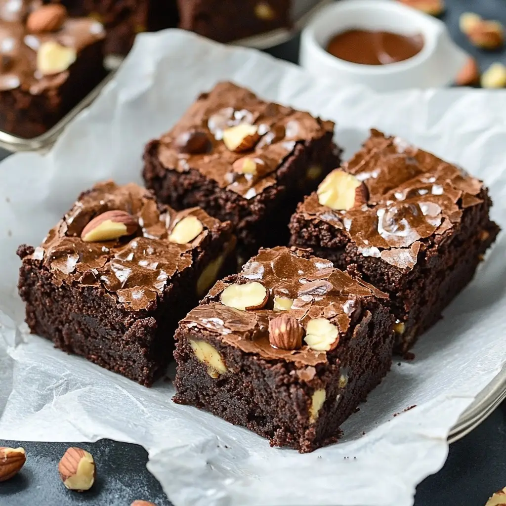 Nutella Hazelnut Brownies