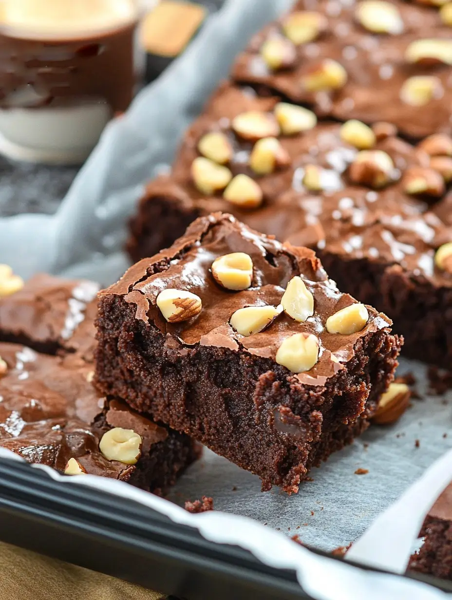 Chocolate Hazelnut Brownies Recipe