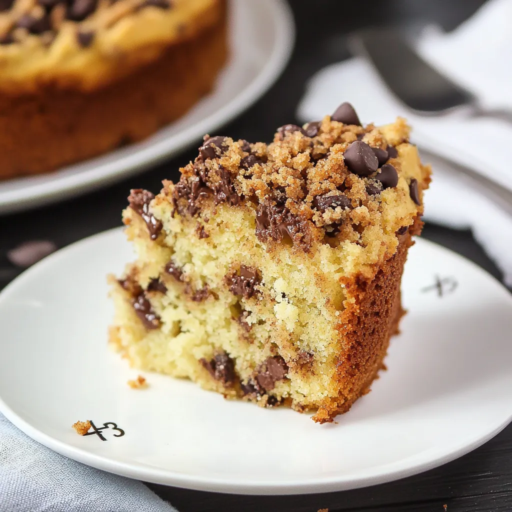 Easy Chocolate Chip Coffee Cake