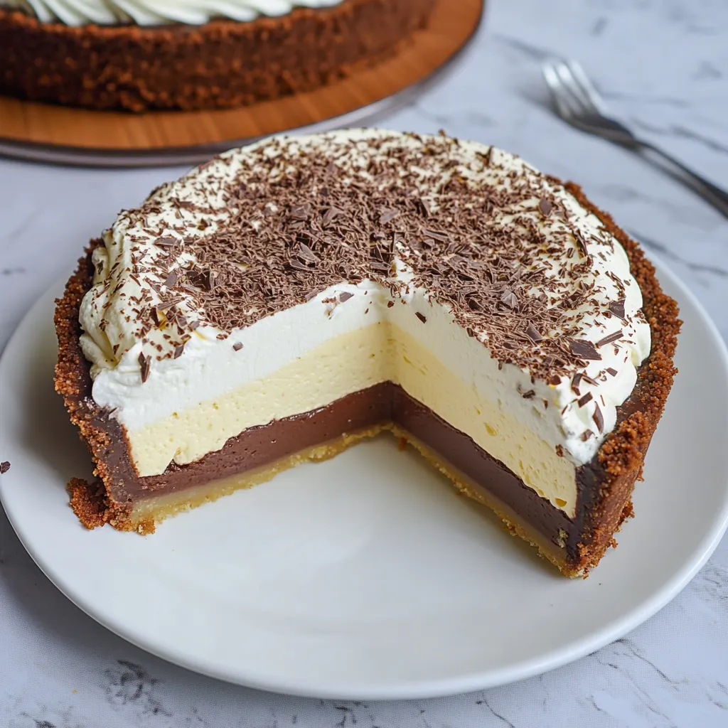 Chocolate Cream Pie Cheesecake