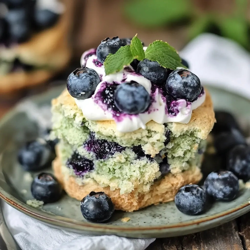 Delicious Blueberry Shortcakes