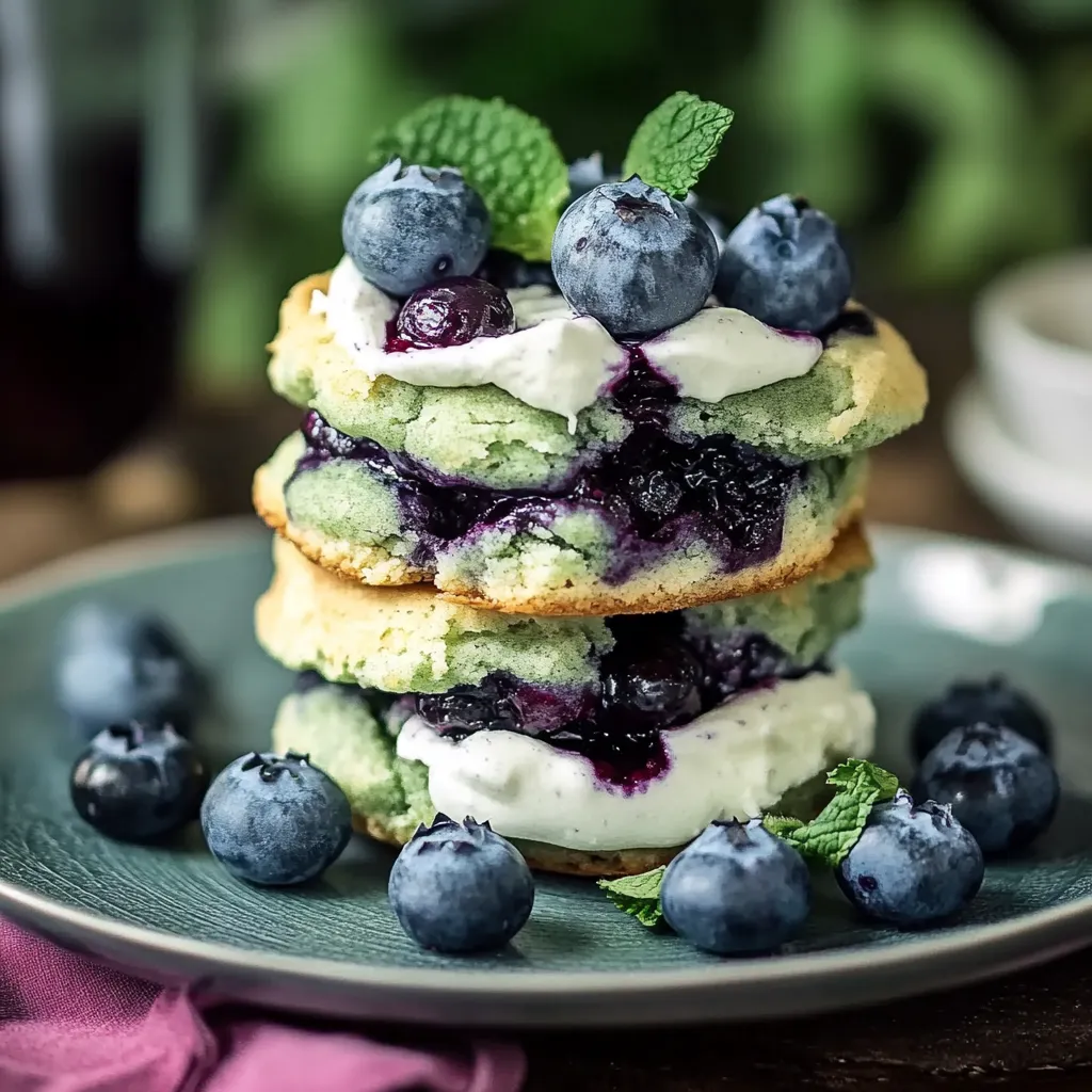 Homemade Blueberry Shortcakes Recipe