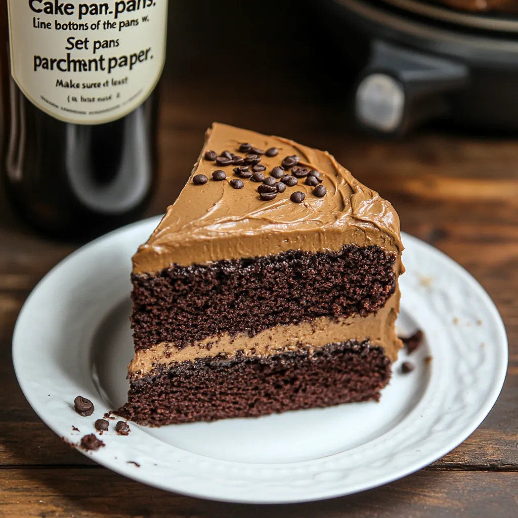 Stout-Flavored Chocolate Cake with Coffee Icing