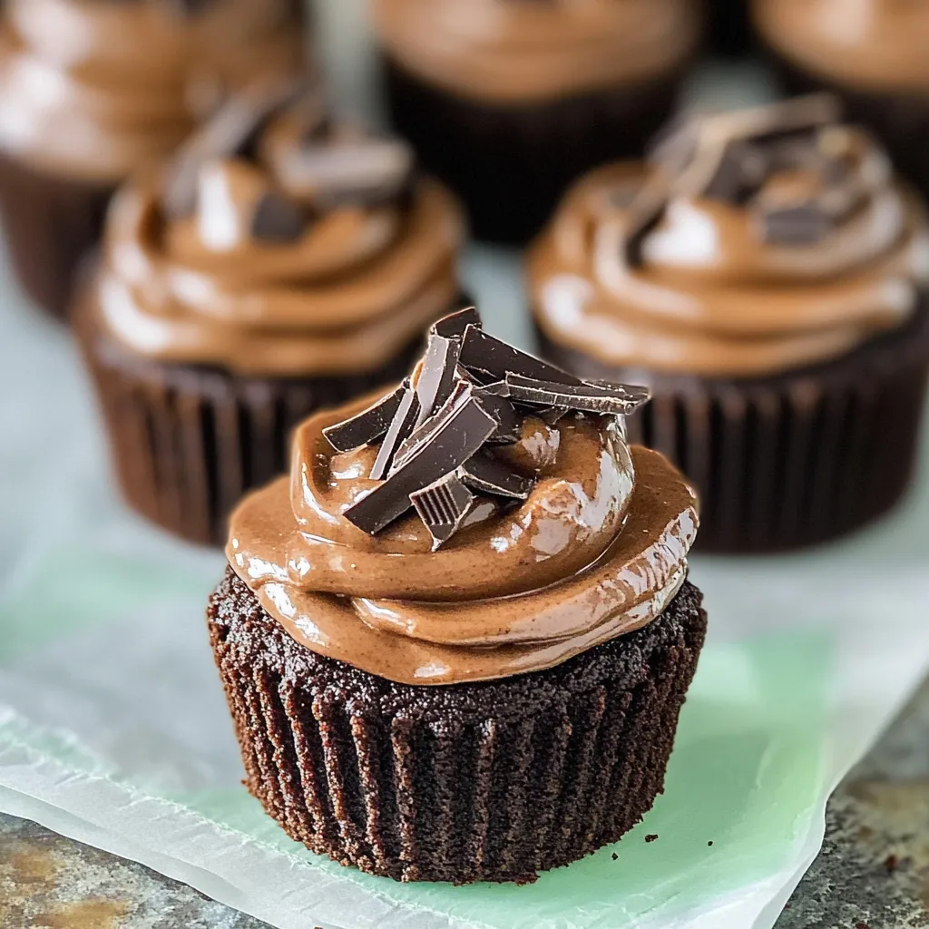 Homemade Mini Chocolate Cheesecakes