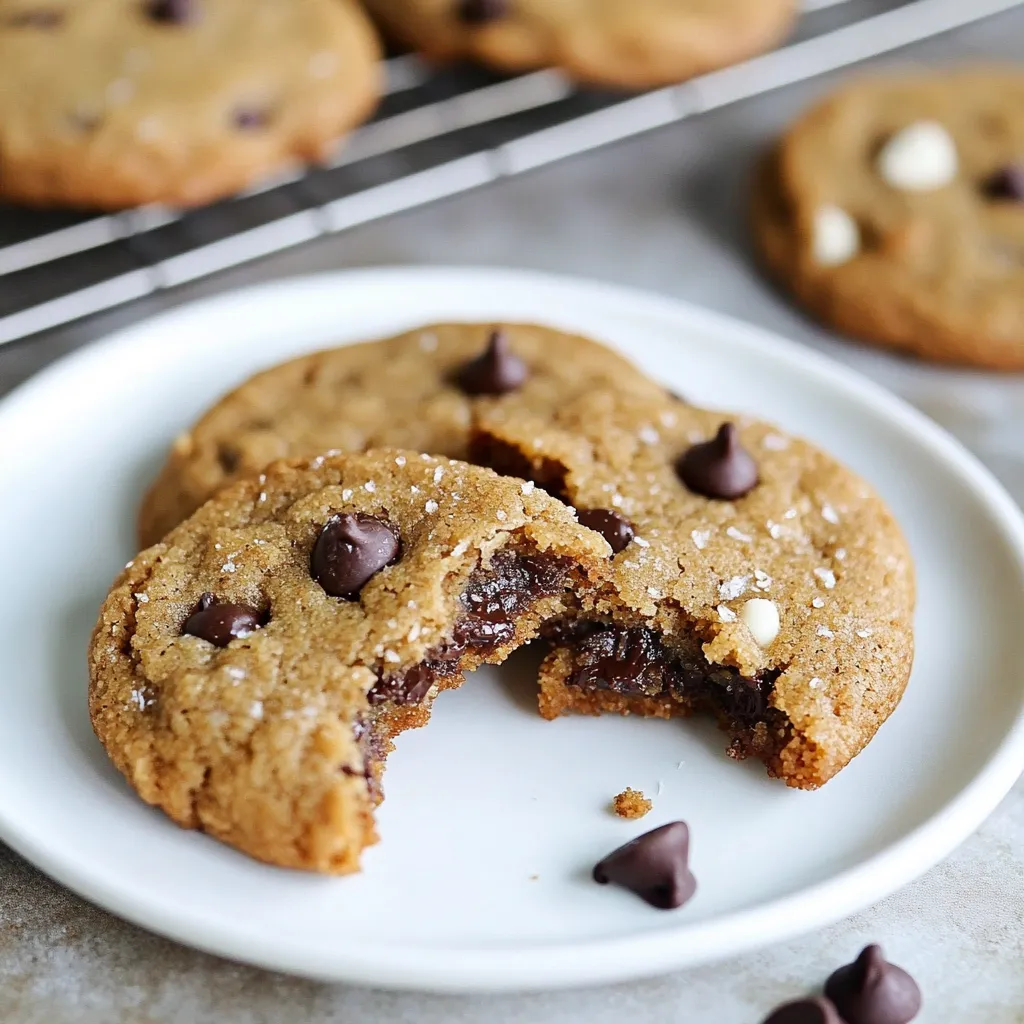 Easy Chocolate Chip Cookies with Coconut Oil