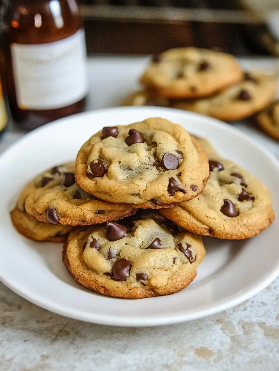 Homemade Chocolate Chip Cookies with Coconut Oil