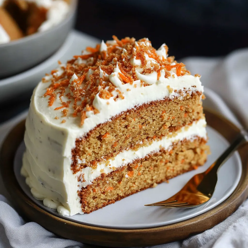 Soft Vegan Carrot Cake