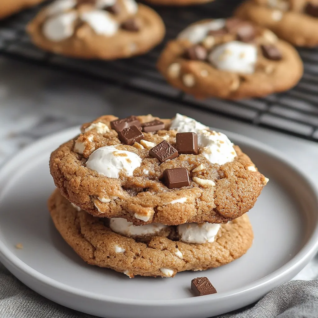 Soft S’mores Cookies