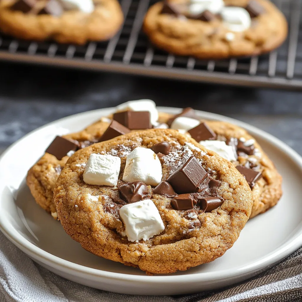 Easy S'mores Cookies
