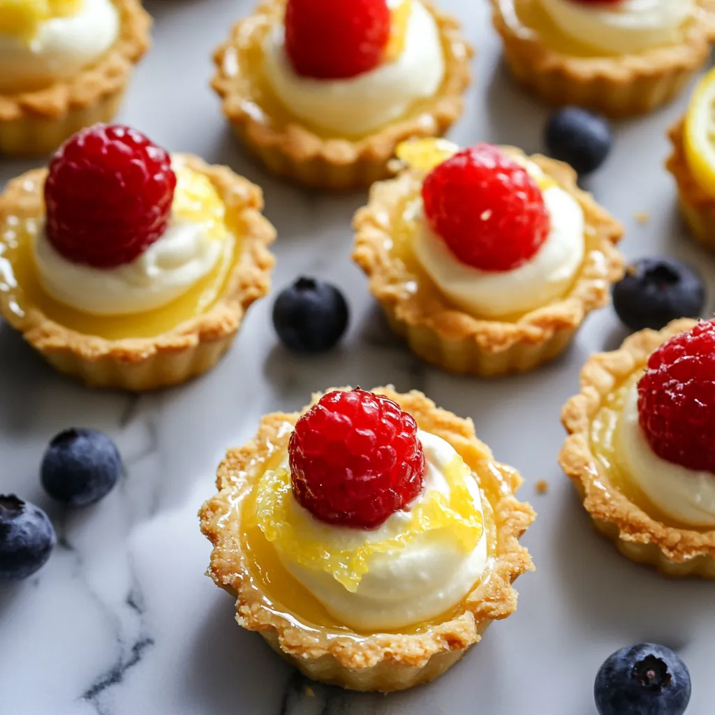 Lemon Cheesecake Tarts