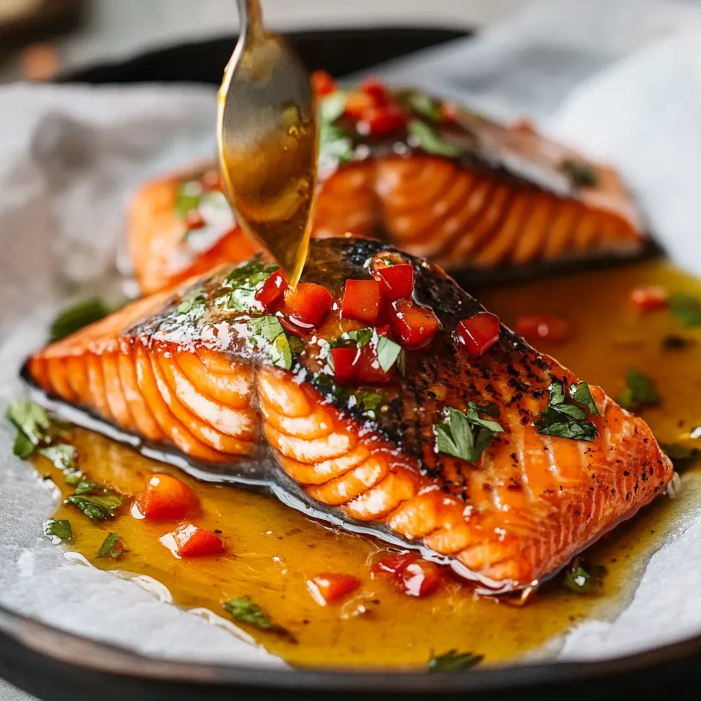 Best Hot Honey Salmon Recipe