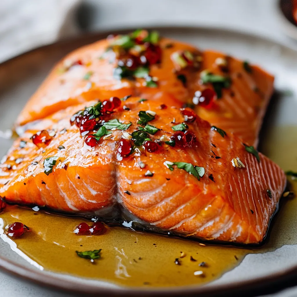 Homemade Hot Honey Salmon Recipe