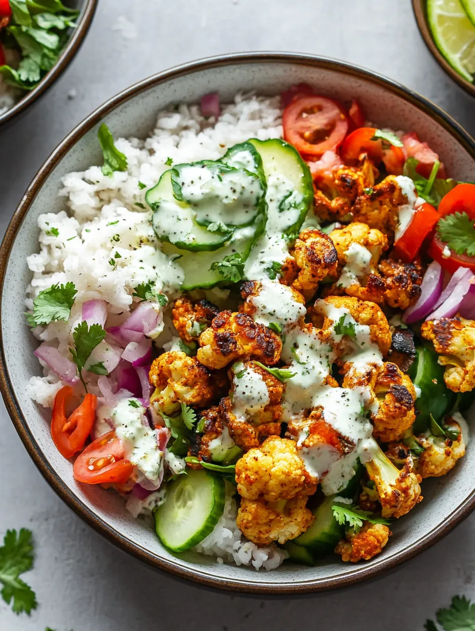 Cauliflower Shawarma Bowls Recipe