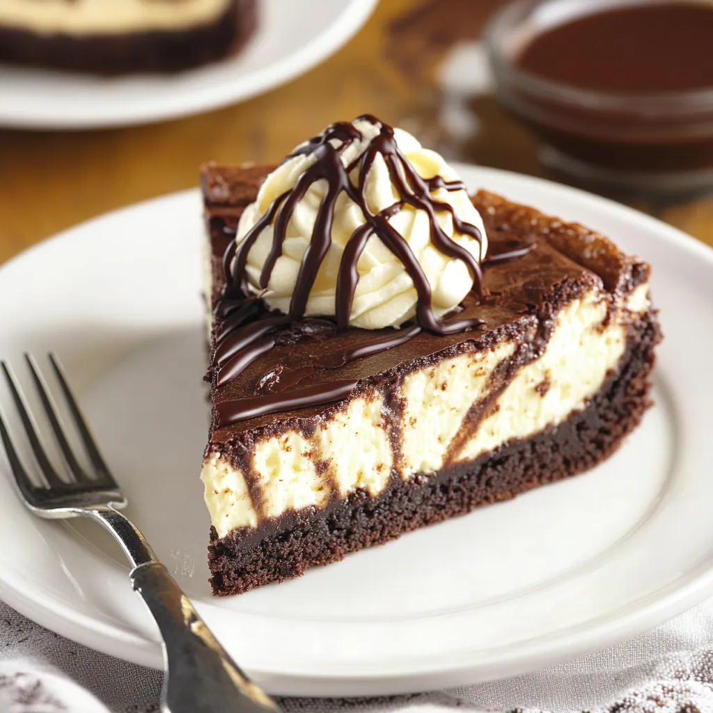 Brownie Bottom Cheesecake