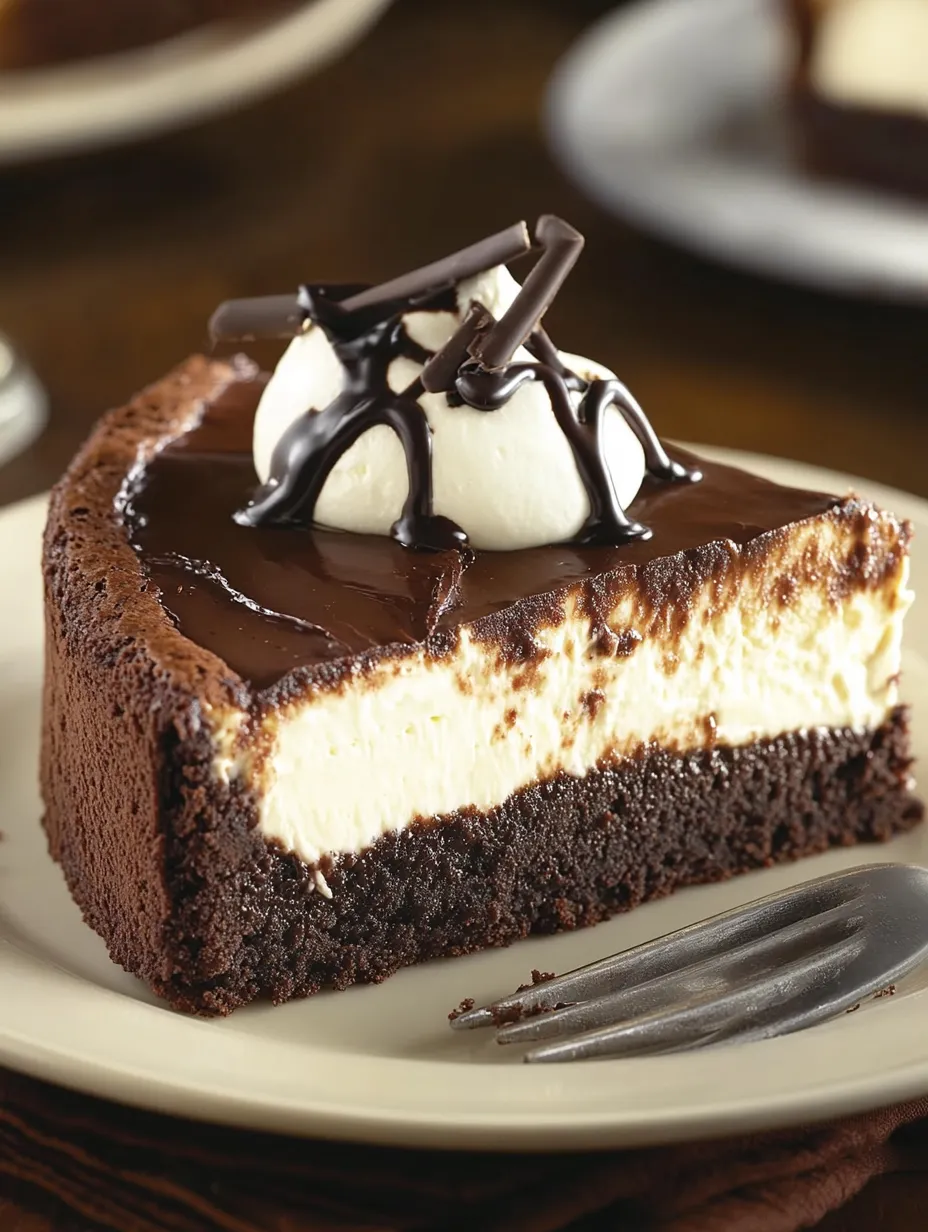 Mouthwatering Brownie Bottom Cheesecake