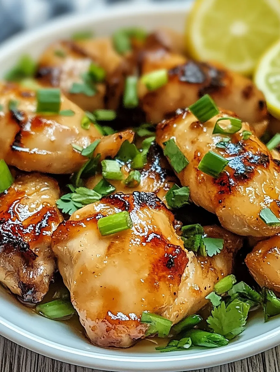 Vietnamese Lemongrass Chicken Dish