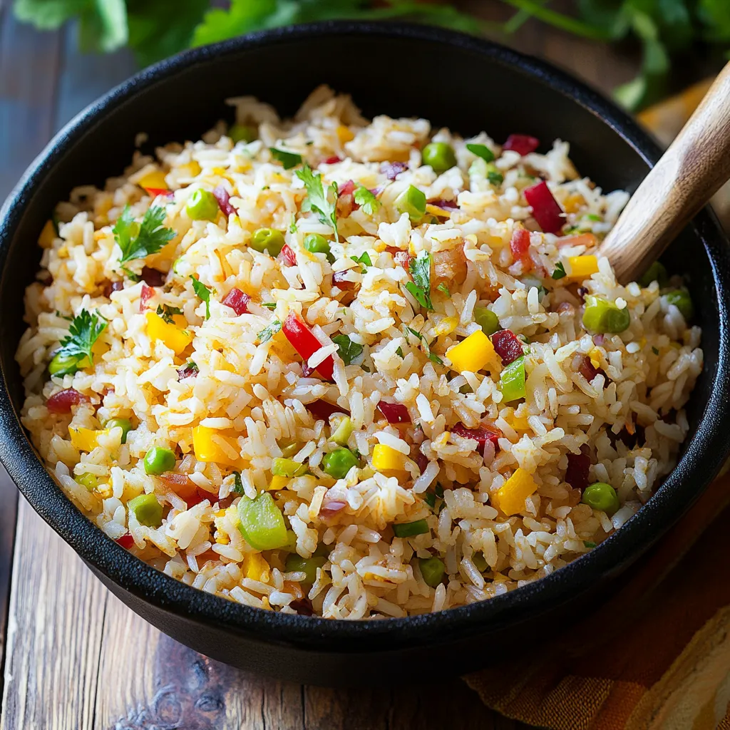Healthy Caribbean Confetti Rice