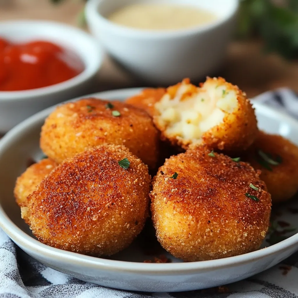 Chicken And Potato Croquettes