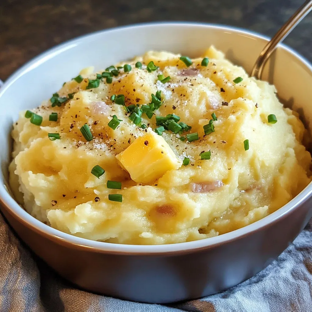 Slow Cooker Potato Mash
