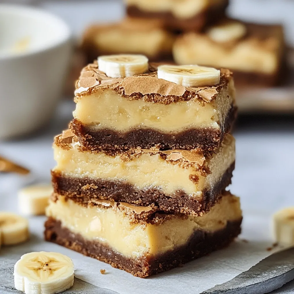 Easy Banana Pudding Brownies Recipe