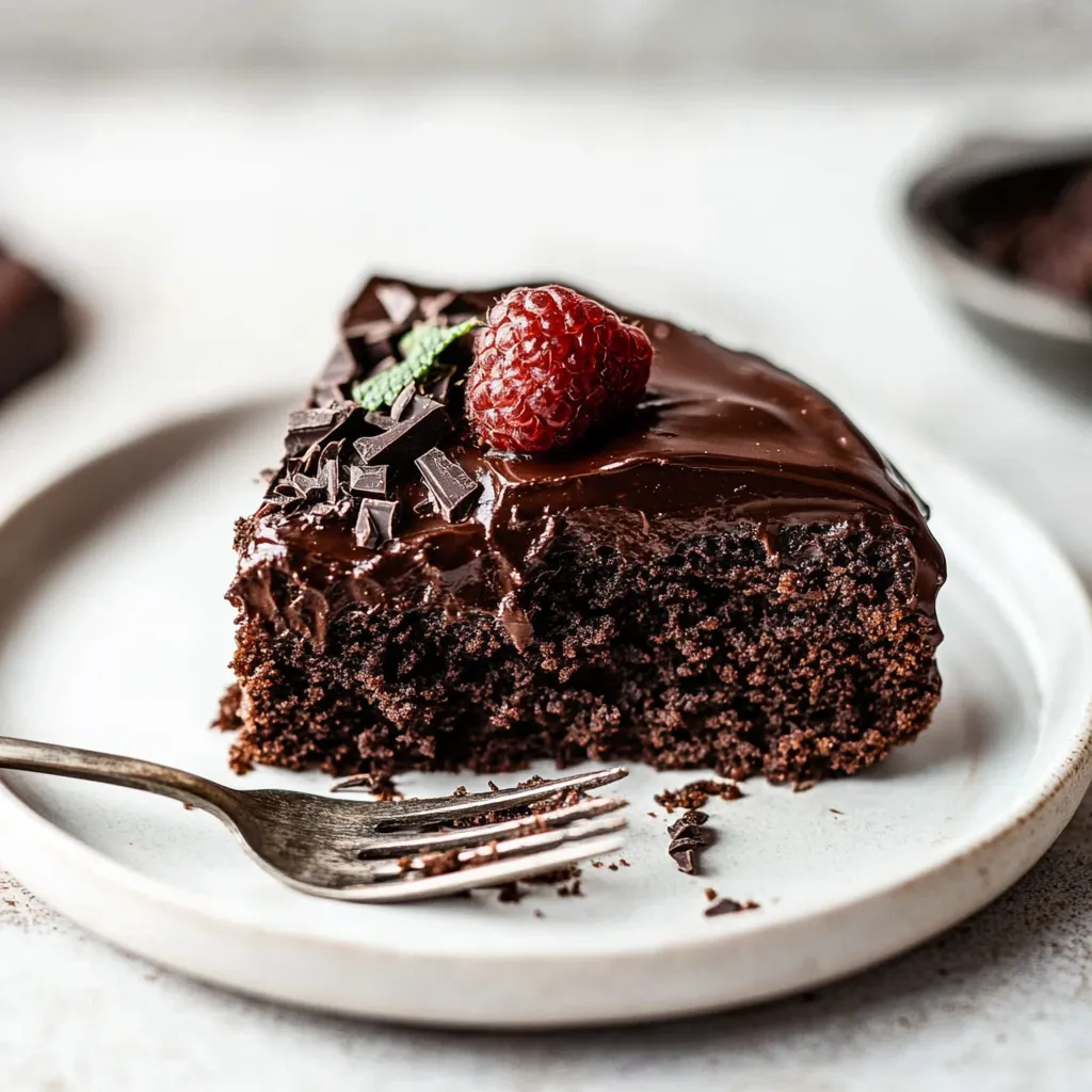 Easy Small Chocolate Cake Recipe